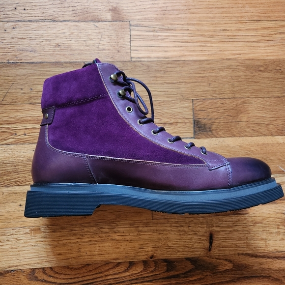 NWOB Marc Nolan Aiden Combat Leather Boots Sz 7 main image 10